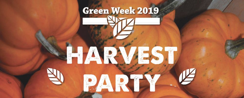 Green Week 2019 Harvest Party Banner