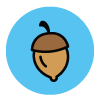 Tree Nut allergen icon/