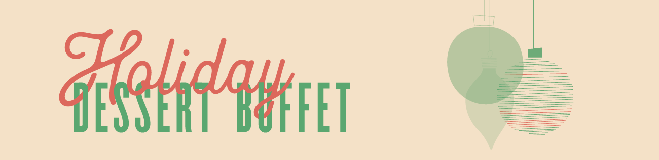 Holiday Dessert Buffet Page Banner
